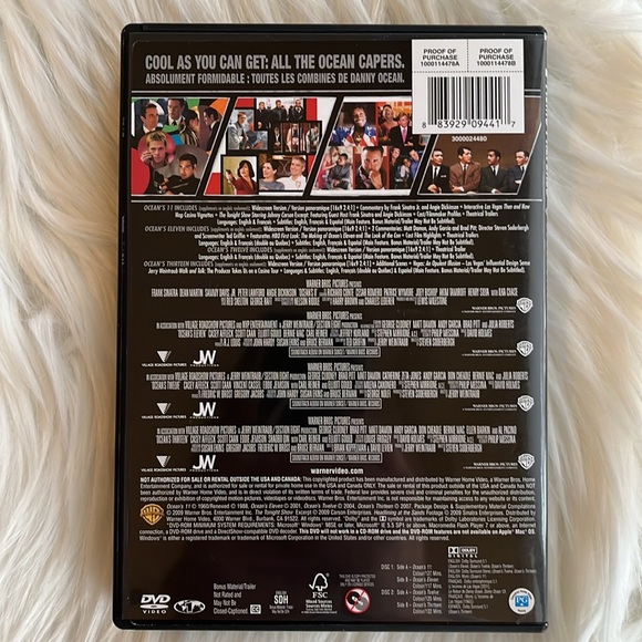 DVD BUNDLE: The Notebook and 4 Ocean’s 11 Movies - Picture 7 of 7